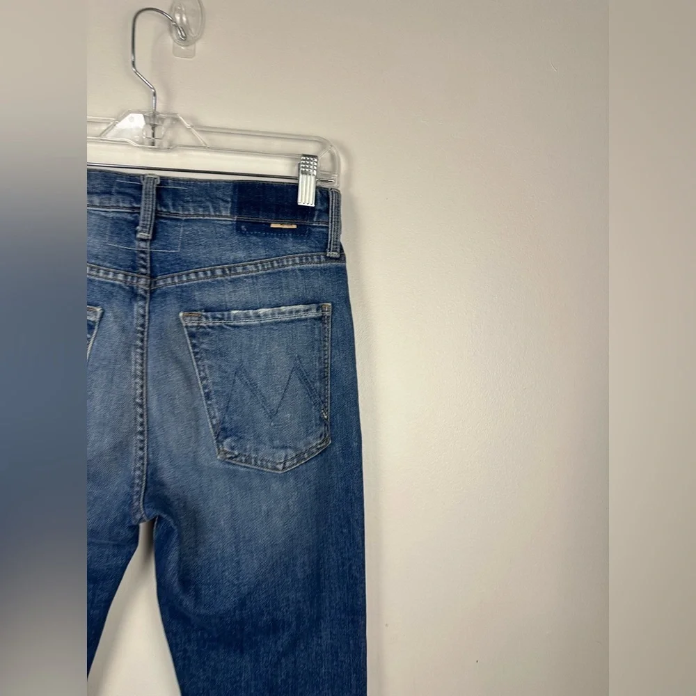 Mother The Scrapper Ankle High Rise Jeans Women’s Sz 25 - Picture 9 of 13
